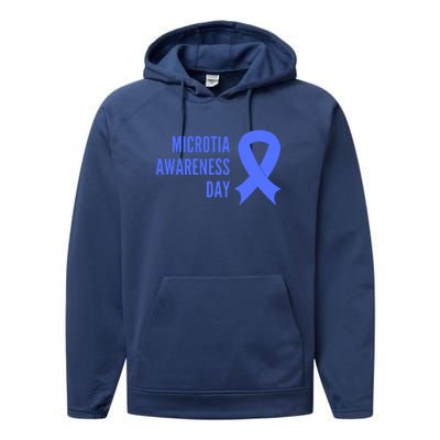 Microtia Awareness Day Performance Fleece Hoodie