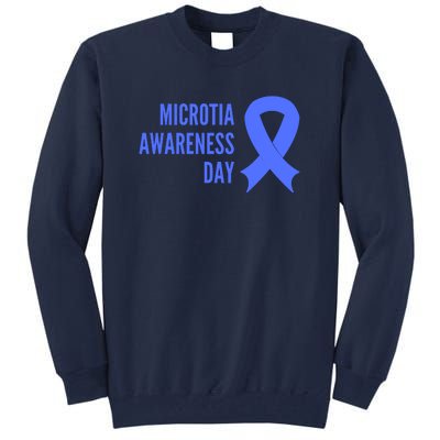 Microtia Awareness Day Tall Sweatshirt