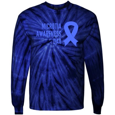 Microtia Awareness Day Tie-Dye Long Sleeve Shirt