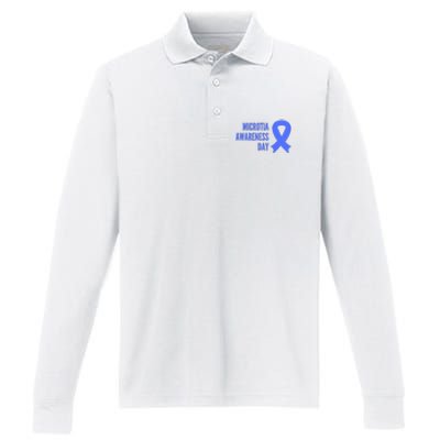 Microtia Awareness Day Performance Long Sleeve Polo