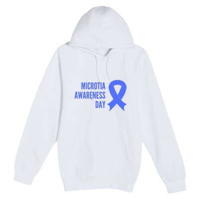 Microtia Awareness Day Premium Pullover Hoodie