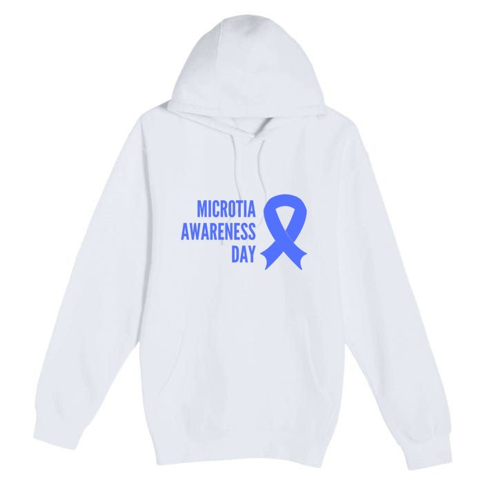 Microtia Awareness Day Premium Pullover Hoodie