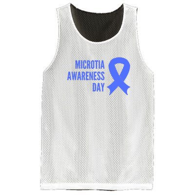 Microtia Awareness Day Mesh Reversible Basketball Jersey Tank