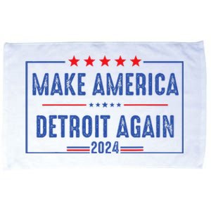 Make America Detroit Again For Election Day 2024 Microfiber Hand Towel