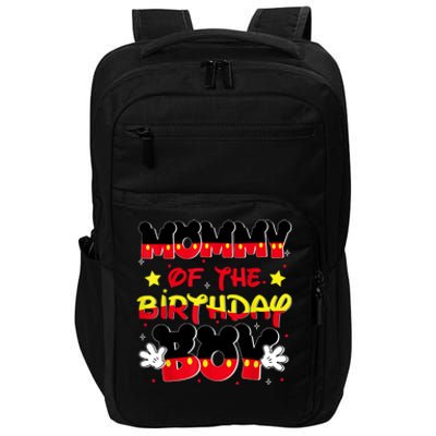 Mom And Dad Mommy Birthday Boy Mouse Family Matching Impact Tech Backpack