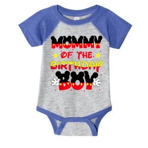 Mom And Dad Mommy Birthday Boy Mouse Family Matching Infant Baby Jersey Bodysuit