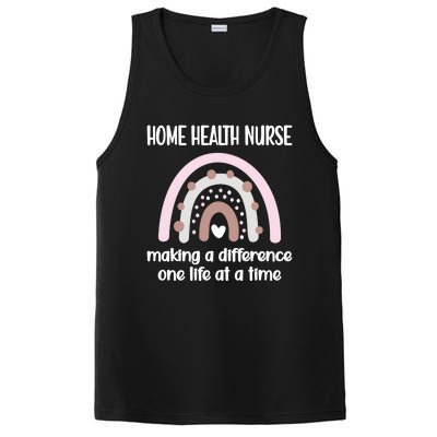 Making A Difference Home Health Nurse Rn Nursing Week Meaningful Gift PosiCharge Competitor Tank