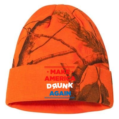 Make America Drunk Again Er Alcohol Alcoholic Gift Kati Licensed 12" Camo Beanie