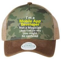 Mobile App Developer Ux Ui Design Web Job Title Career Legacy Tie Dye Trucker Hat