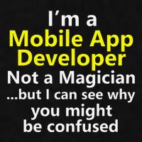 Mobile App Developer Ux Ui Design Web Job Title Career Ladies PosiCharge Tri-Blend Wicking Tank