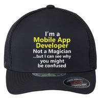 Mobile App Developer Ux Ui Design Web Job Title Career Flexfit Unipanel Trucker Cap