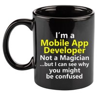 Mobile App Developer Ux Ui Design Web Job Title Career 11oz C Handle Ceramic Mug