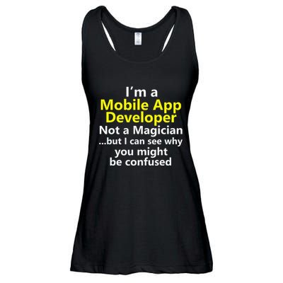 Mobile App Developer Ux Ui Design Web Job Title Career Ladies Essential Flowy Tank