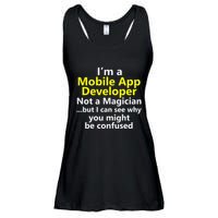 Mobile App Developer Ux Ui Design Web Job Title Career Ladies Essential Flowy Tank