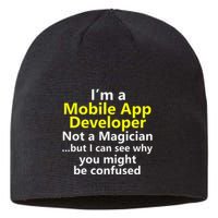 Mobile App Developer Ux Ui Design Web Job Title Career Sustainable Beanie