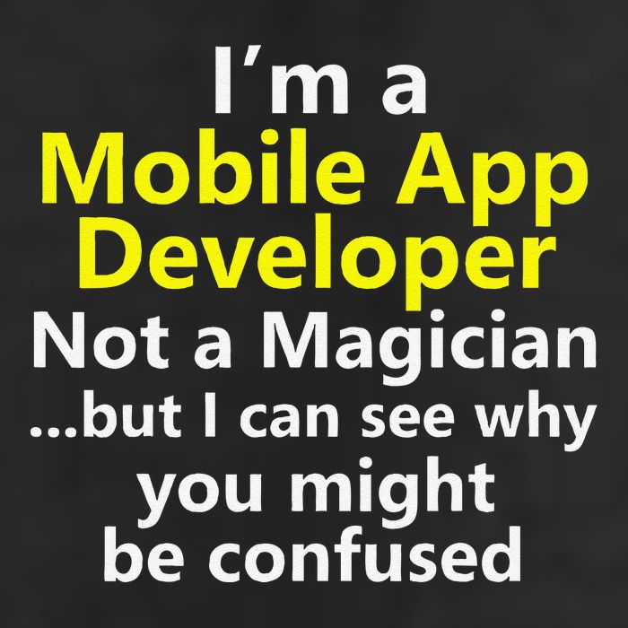 Mobile App Developer Ux Ui Design Web Job Title Career Trucker Hat