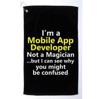 Mobile App Developer Ux Ui Design Web Job Title Career Golf Towel