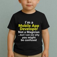 Mobile App Developer Ux Ui Design Web Job Title Career Toddler T-Shirt