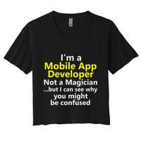 Mobile App Developer Ux Ui Design Web Job Title Career Crop Top