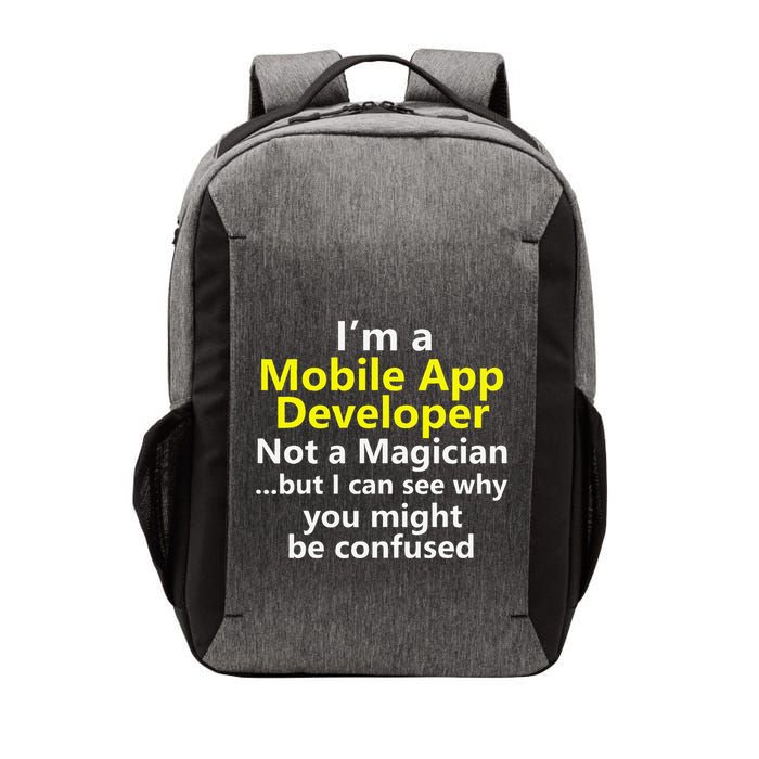 Mobile App Developer Ux Ui Design Web Job Title Career Vector Backpack