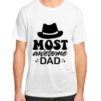 Most Awesome Dad Adult ChromaSoft Performance T-Shirt