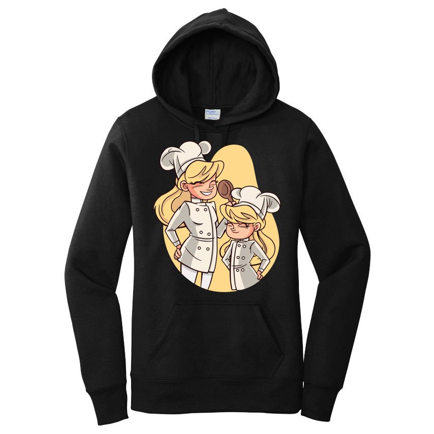 Mom And Daughter Chefs Gift Women's Pullover Hoodie