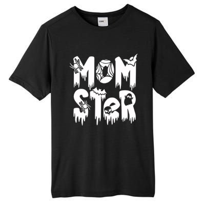 Momster And Dadcula Halloween Mom And Dad Tall Fusion ChromaSoft Performance T-Shirt