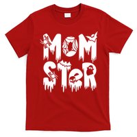 Momster And Dadcula Halloween Mom And Dad T-Shirt