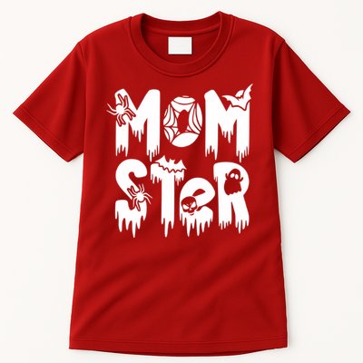 Momster And Dadcula Halloween Mom And Dad Tall T-Shirt