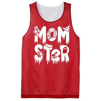 Momster And Dadcula Halloween Mom And Dad Mesh Reversible Basketball Jersey Tank