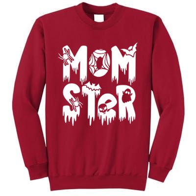 Momster And Dadcula Halloween Mom And Dad Tall Sweatshirt