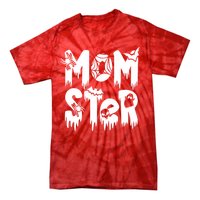 Momster And Dadcula Halloween Mom And Dad Tie-Dye T-Shirt