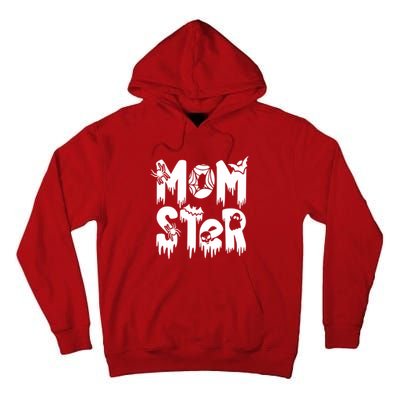 Momster And Dadcula Halloween Mom And Dad Tall Hoodie