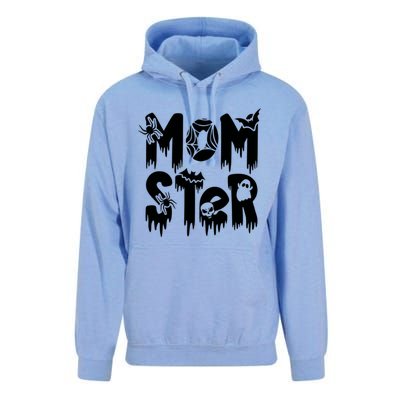 Momster And Dadcula Halloween Mom And Dad Unisex Surf Hoodie