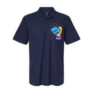 Mom And Dad Mad At Me Funny Scream Softstyle Adult Sport Polo