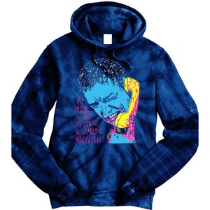 Mom And Dad Mad At Me Funny Scream Tie Dye Hoodie