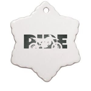 Motocross Apparel Dirt Bike Motocross Ceramic Star Ornament