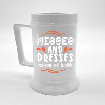 Messes And Dresses Mom Of Both Beer Stein