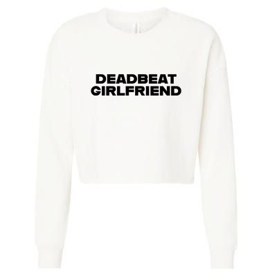 Madeline Argy Deadbeat Girlfriend Cropped Pullover Crew