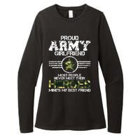 Military Appreciation Day Proud Army Girlfriend Gift T Womens CVC Long Sleeve Shirt