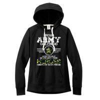 Military Appreciation Day Proud Army Girlfriend Gift T Women's Fleece Hoodie