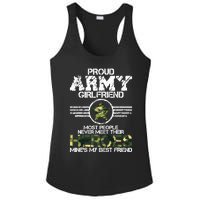 Military Appreciation Day Proud Army Girlfriend Gift T Ladies PosiCharge Competitor Racerback Tank