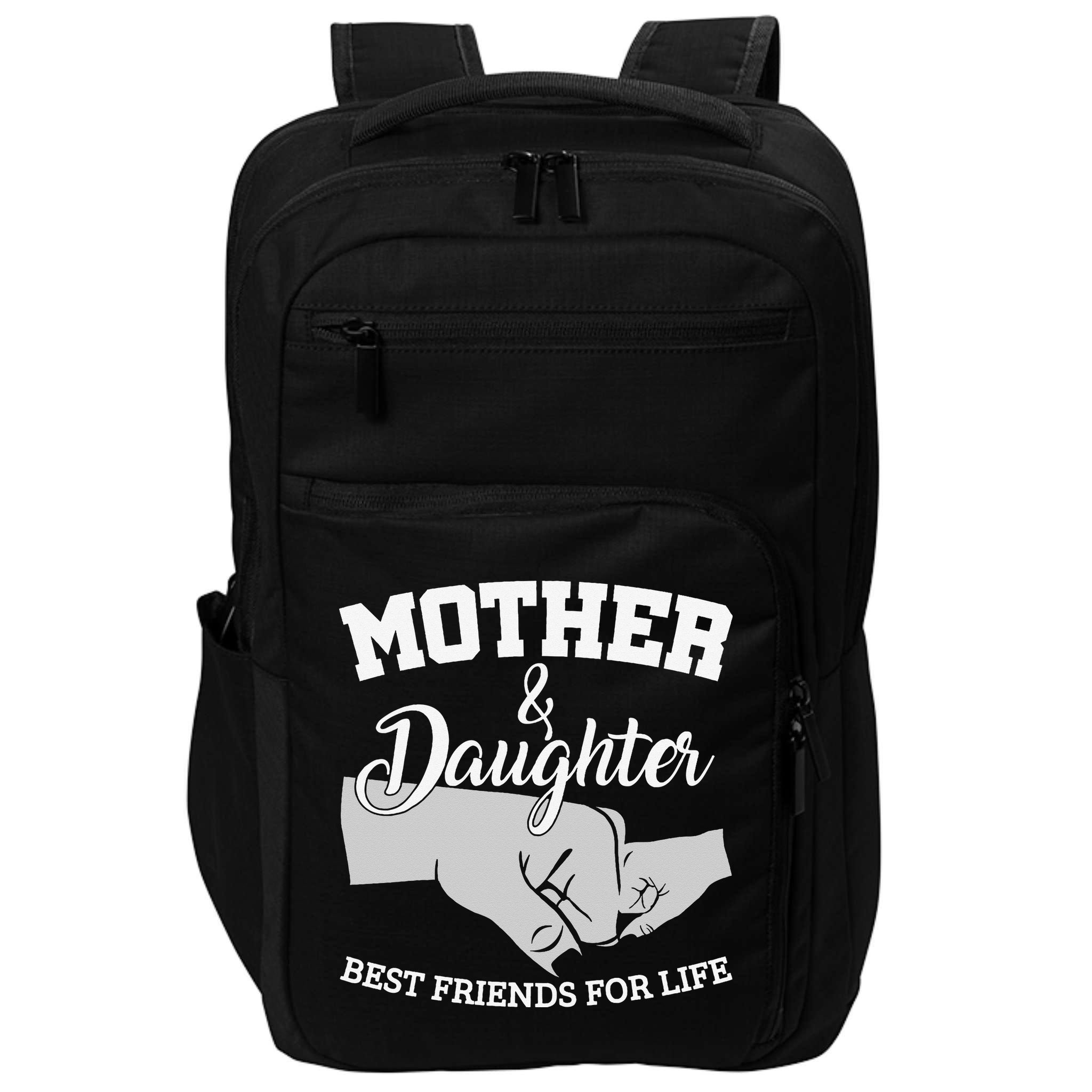 Mother and Daughter Best Friends For Life Impact Tech Backpack