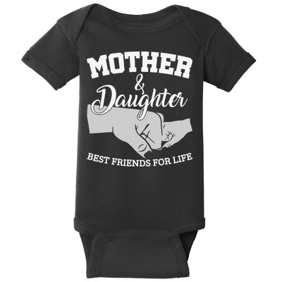 Mother and Daughter Best Friends For Life Baby Bodysuit