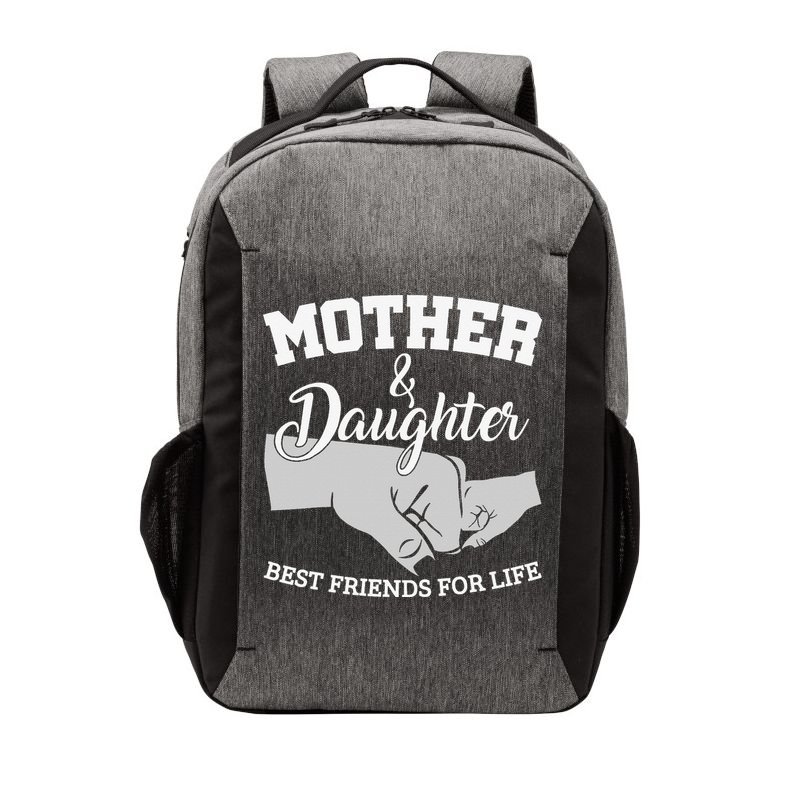Mother and Daughter Best Friends For Life Vector Backpack