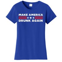 Make America Drunk Again Funny 4th Of July American Patriot Gift Women's T-Shirt