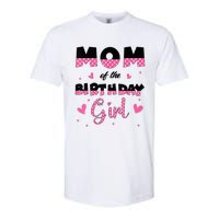 Mom And Dad Of The Birthday Girl Family Matching Party Softstyle CVC T-Shirt