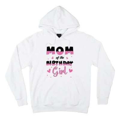 Mom And Dad Of The Birthday Girl Family Matching Party Hoodie