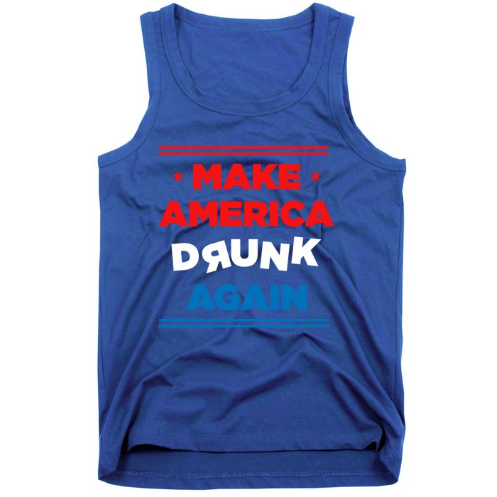 Make America Drunk Again Er Alcohol Alcoholic Gift Funny Gift Tank Top