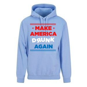 Make America Drunk Again Er Alcohol Alcoholic Gift Funny Gift Unisex Surf Hoodie